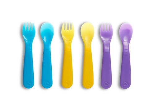 Munchkin Colour Changing Forks and Spoons - Set of 6