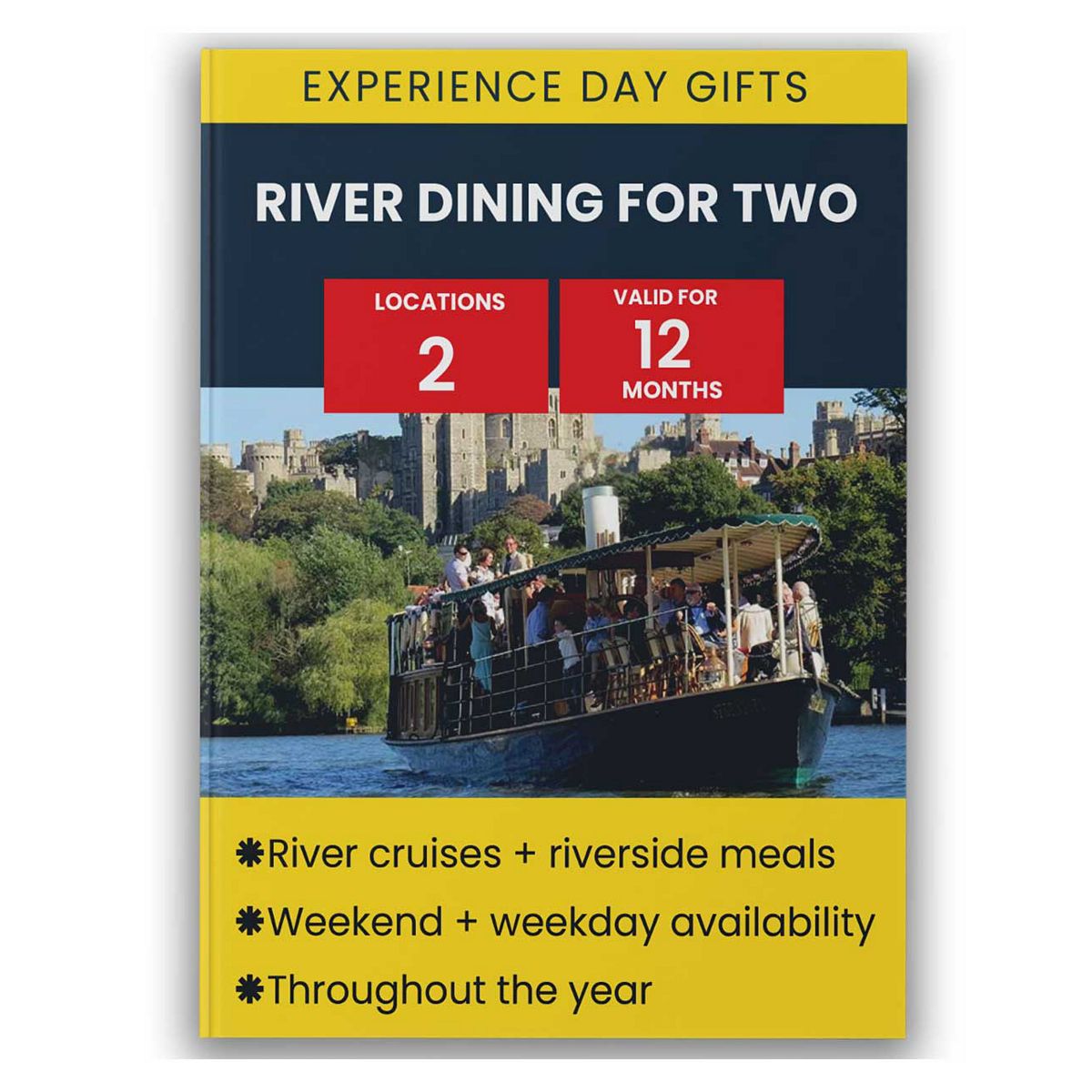 Activity Superstore River Dining For Two Gift Experience