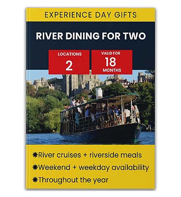 Activity Superstore River Dining for Two Gift Experience