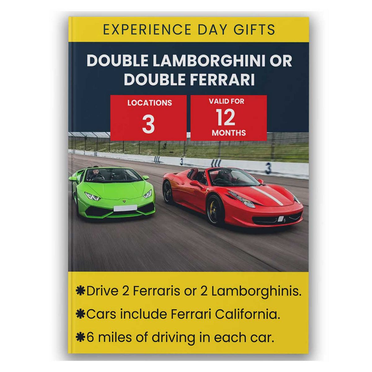 Activity Superstore Double Lamborghini Or Ferrari Driving Gift Experience