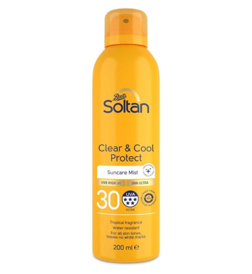 Soltan Clear & Cool Protect Suncare Mist SPF30 200ml