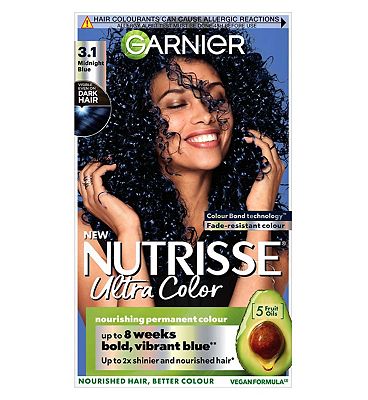GARNIER NUTRISSE Ultra Color GB 3.10 Midnight Blue Permanent Hair Dye