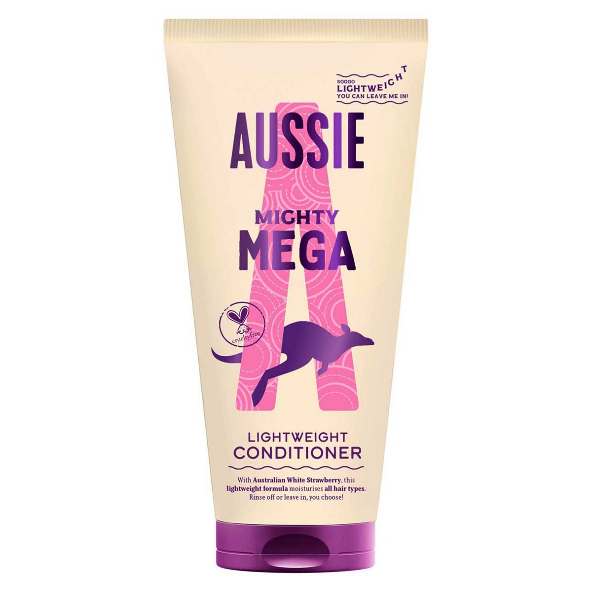 Aussie Mighty Mega Everyday Vegan Hair Conditioner200 ml, 200ml