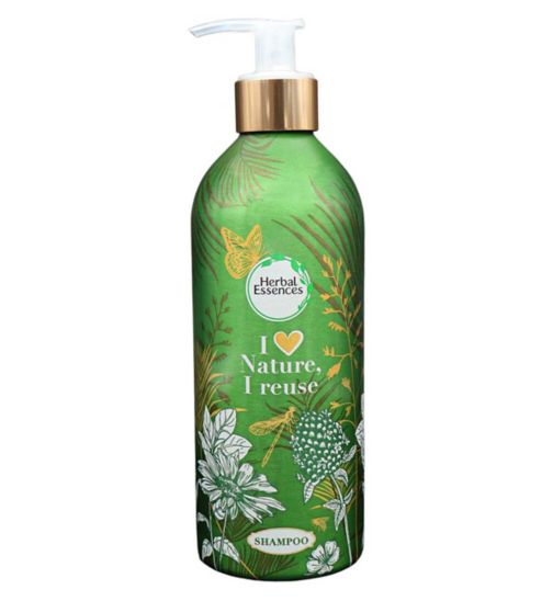 Herbal Essences Argan Oil Repair Shampoo with Reusable Bottle 430ml