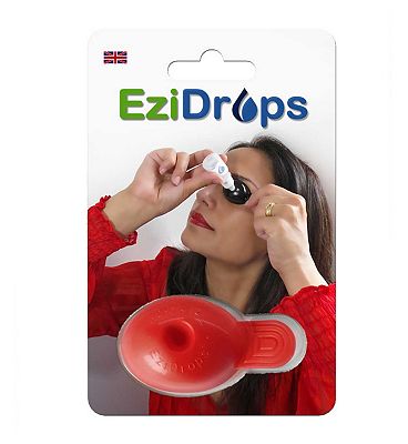 Ezidrops Eye Drop Applicator Red