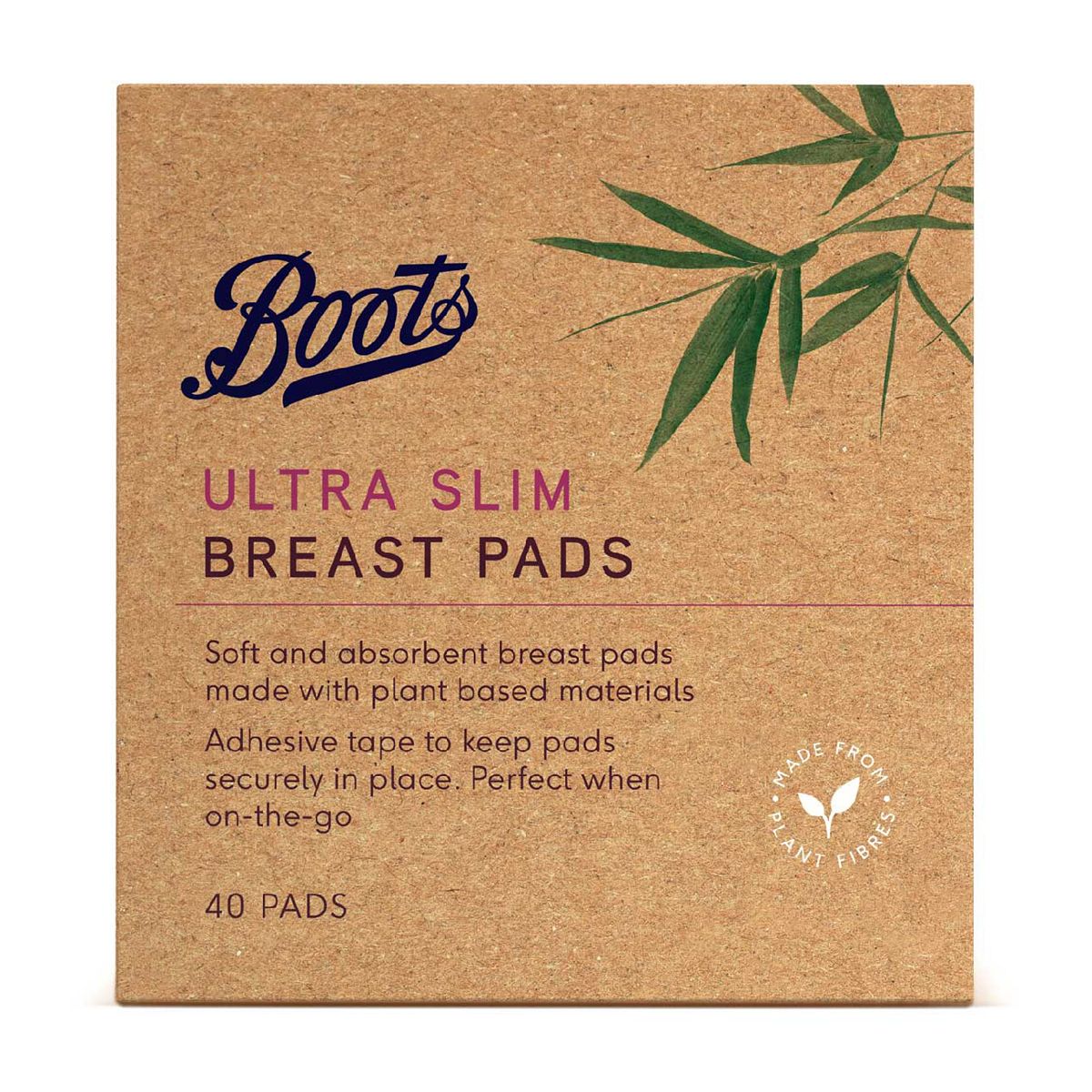Boots Ultraslim Breast Pads 40S
