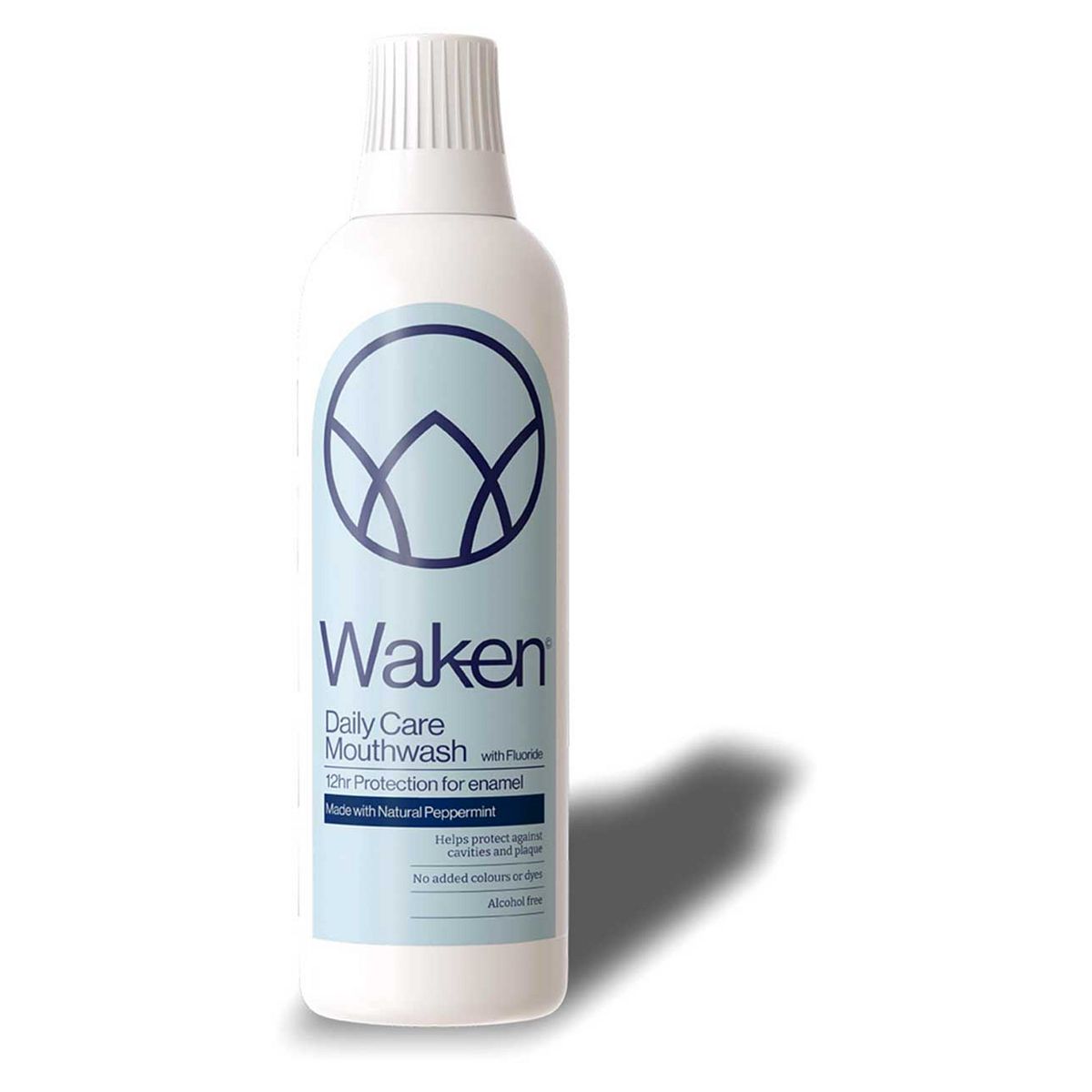 Waken Mouthwash Peppermint 500Ml