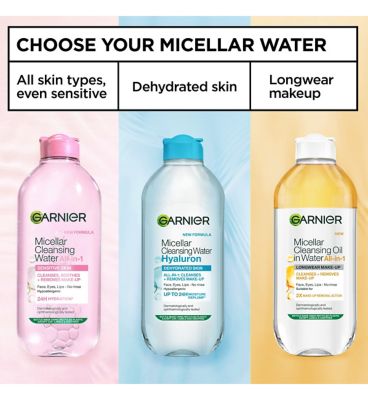 Garnier Micellar Hyaluronic Aloe Water Facial Cleanser For Dehydrated Skin 400ml (7)