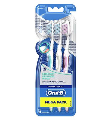 Oral-B All Round Extra Soft Criss Cross Toothbrush 3s