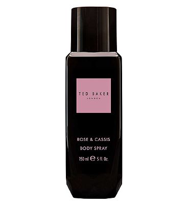 Ted Baker Rose and Cassis Body Spray 150ml Boots