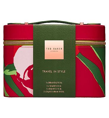 ted baker mens wash bag gift set boots