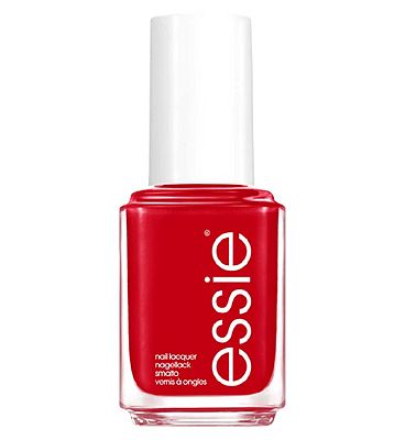 Essie Nail Polish 750 Not Red-y For Bed, Bright Hot Red Colour, Original High Shine and High Coverag