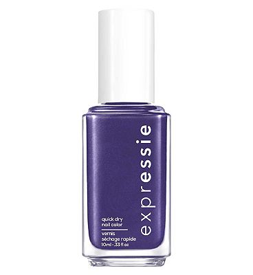 Essie ExprEssie Quick Dry Formula, Blue Purple Nail Polish 325 Dial It Up