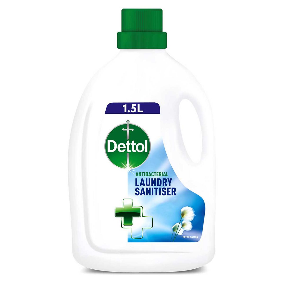 Dettol Antibacterial Laundry Cleanser - Cotton Breeze 1.5L, 15l