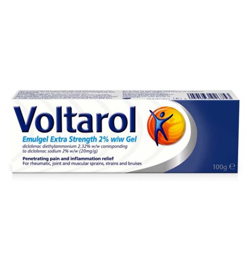 Voltarol Emulgel Extra Strength 2% w/w Gel 100g