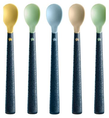 Tommee TippeeSoftee Weaning Spoons 4m+ Pack of 5