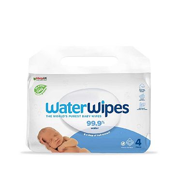 Original Plastic Free Baby Wipes 4pk (240 wipes)