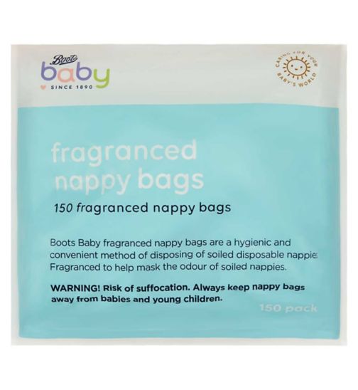 Boots Baby fragranced nappy bags 150s