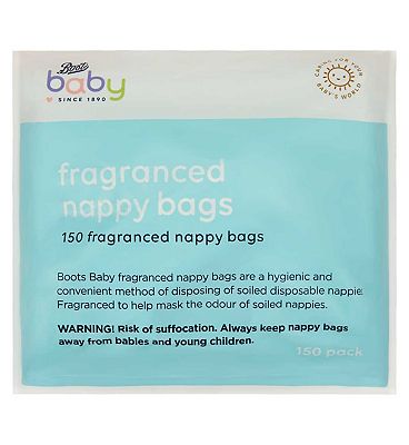 Boots Baby fragranced nappy bags 150s