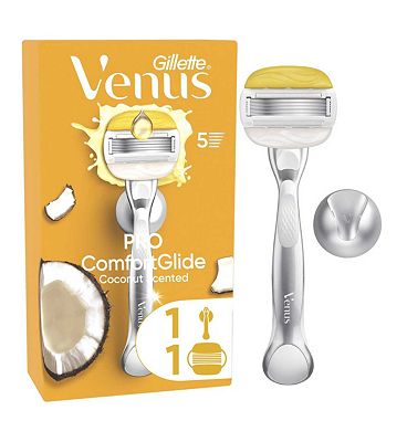 Venus Comfortglide Coconut plus Olay Platinum Razor