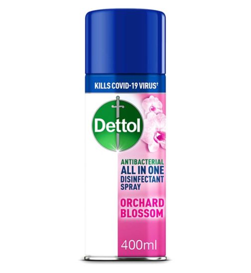 Dettol All-in-One Antibacterial Spray - Orchard Blossom - 400ml