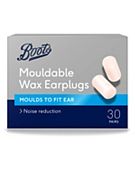 Boots Mouldable Wax Earplugs - 30 Pairs