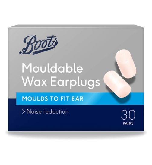 Boots Mouldable Wax Earplugs - 30 Pairs