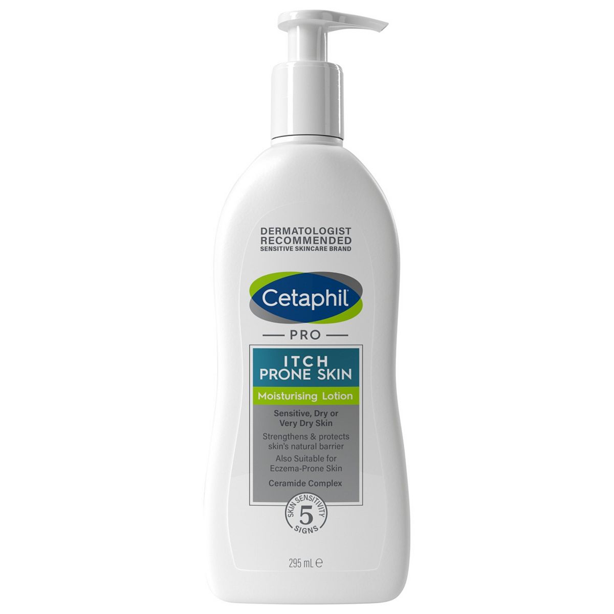 Cetaphil Pro Itch Prone Skin Moisturising Lotion With Ceramide Technology 295ml
