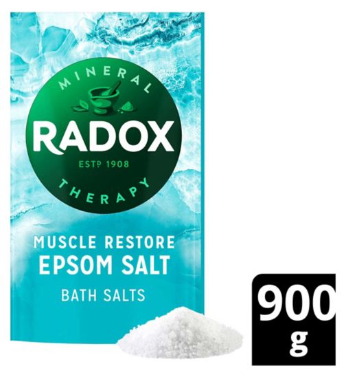 Radox Mineral Therapy Bath Salts Muscle Restore Epsom Salt 900g