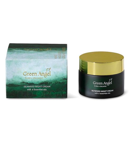 Green Angel Night Cream Seaweed 6 Essential Oils 50ml