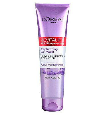 L’Oreal Paris Revitalift Filler [+Hyaluronic Acid] Gel Face Wash Cleanser 150ml