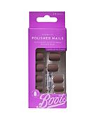 Boots Polished Nails - Cappuccino Treat - Light Brown