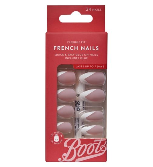 Boots French Nails - French Fancy - Pointed Tips
