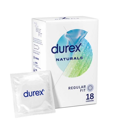 Durex Natural Condoms - 18 pack