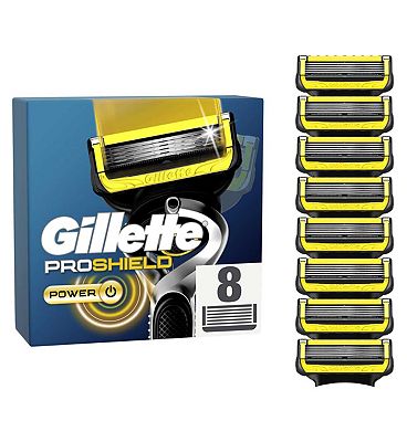 Gillette ProShield Razor Blades Refills x8