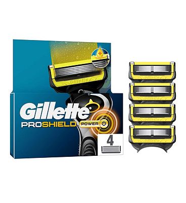 Gillette ProShield Razor Blades Refills x4