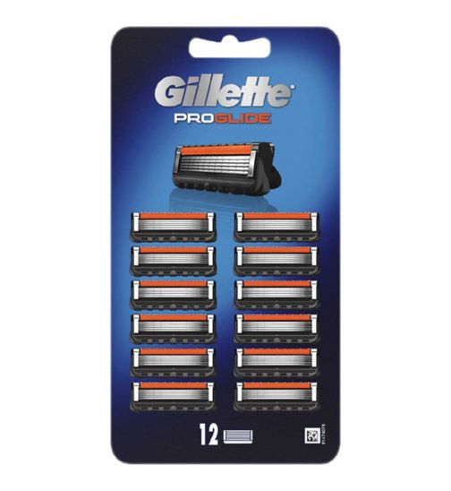 Gillette ProGlide Men’s Razor Blade Refills, 12 Count