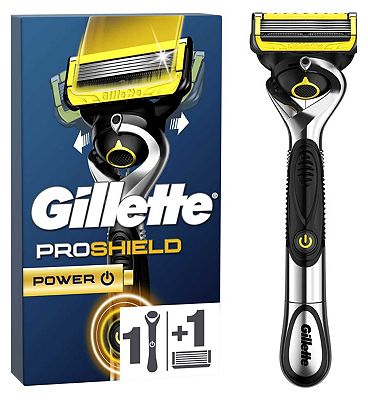 Buy Gillette Proshield Power Mens Razor 1 Blade - Boots Ireland