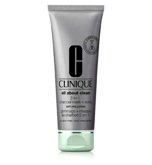 Clinique All About Clean 2-in-1 Charcoal Mask & Scrub 100ml