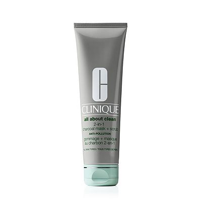 Clinique All About Clean 2-in-1 Charcoal Mask + Scrub 100ml