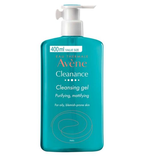Avène Cleanance Cleansing Gel Cleanser for Blemish-Prone Skin 400ml