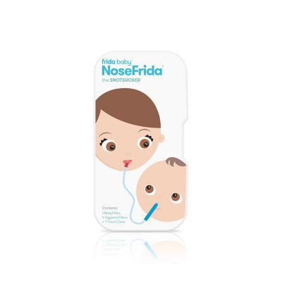 Baby Nasal Aspirator NoseFrida The Snotsucker Plus Travel Case By
