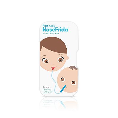 Baby Nasal Aspirator NoseFrida The Snotsucker Plus Travel Case By