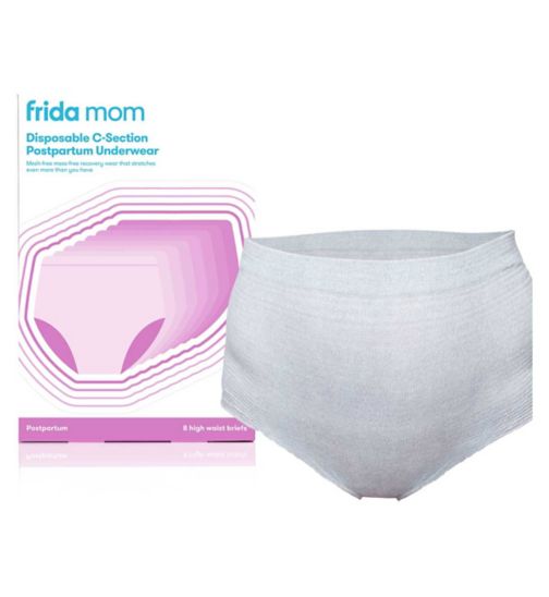 HANSILK Mesh Postpartum Underwear High Waist Disposable Post