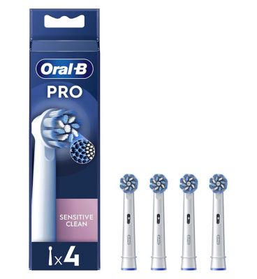 Oral-B Sensitive Refill Toothbrush Heads 4 Pack