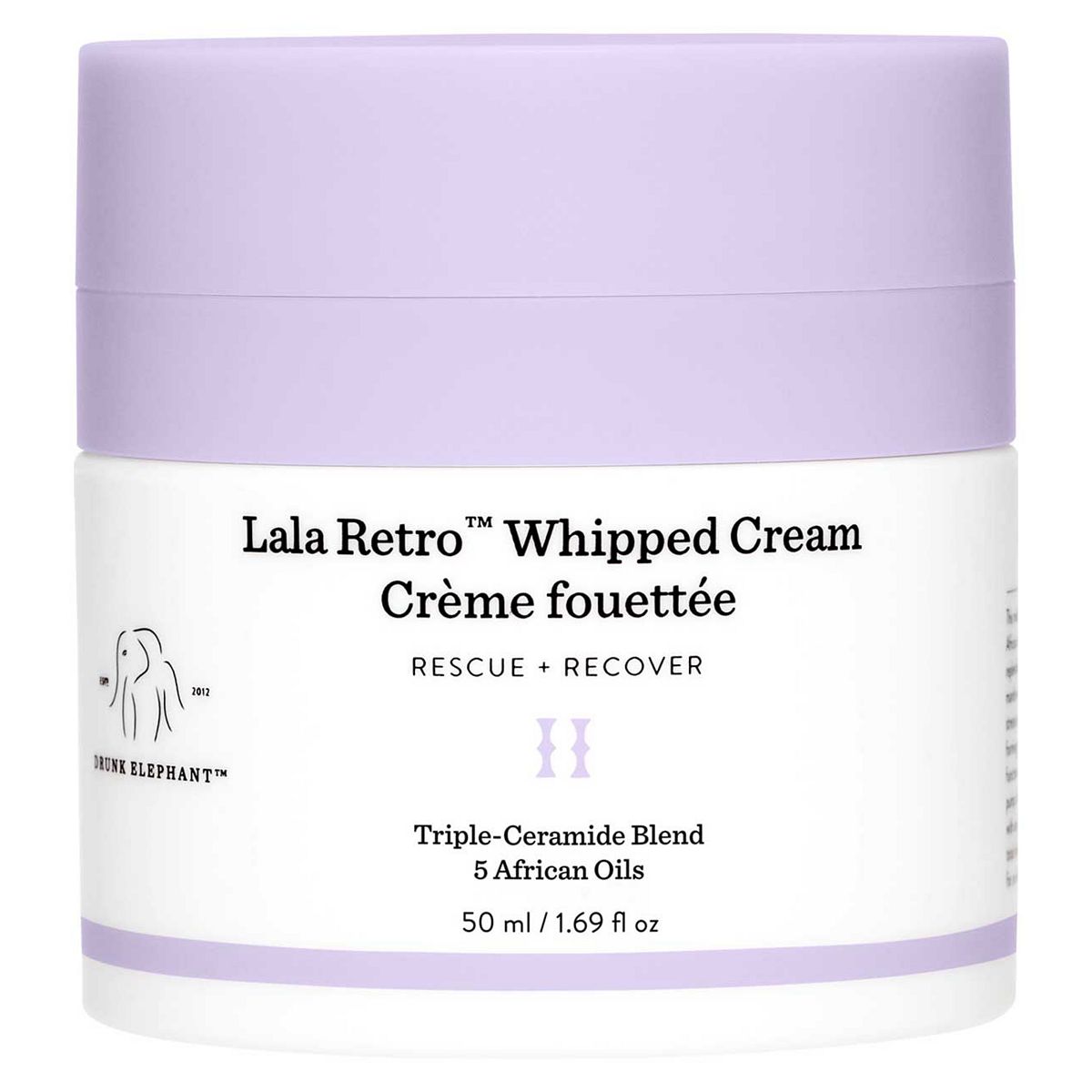 Drunk Elephant Lala Retro™ Ceramide Face Moisturiser 50Ml Cream