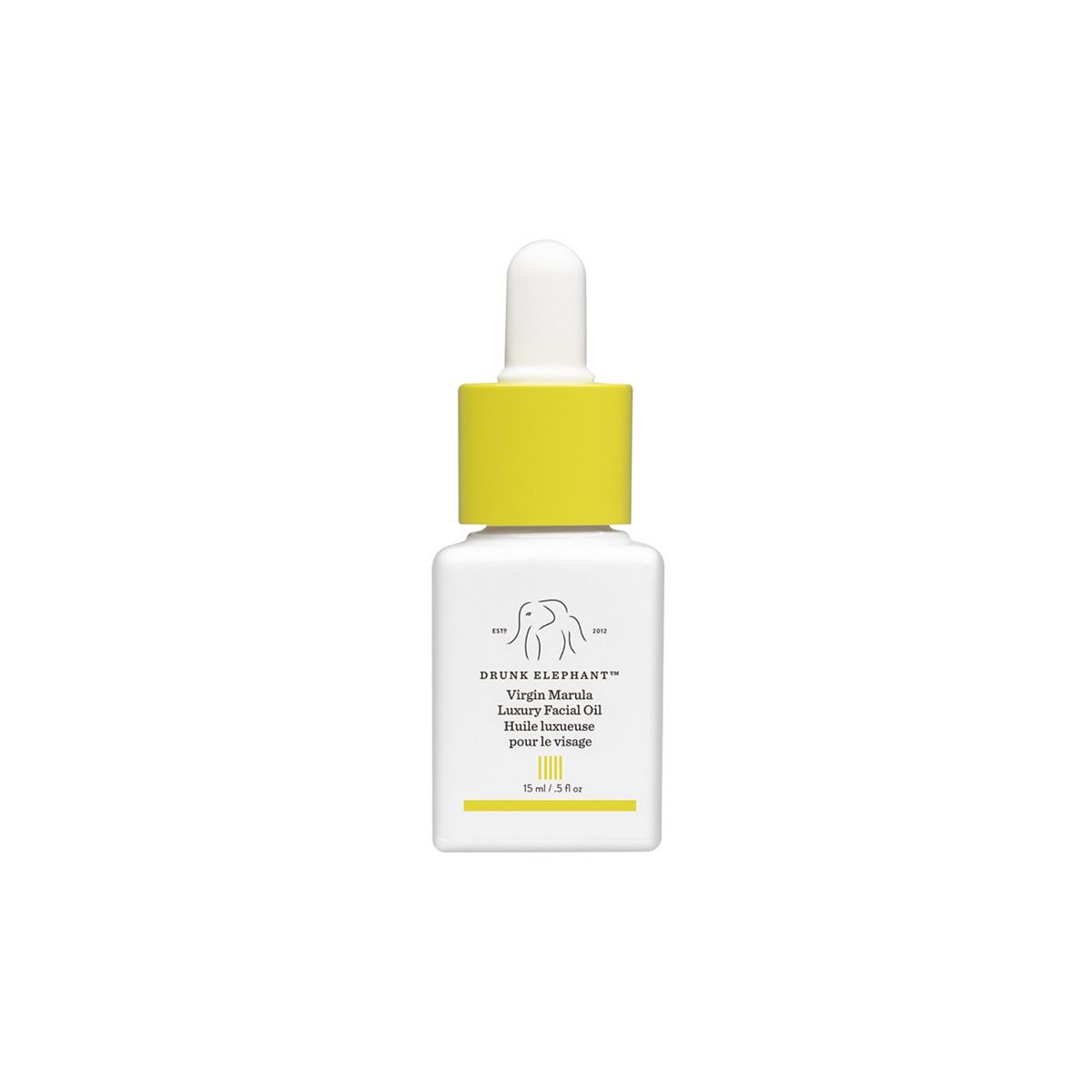 Drunk Elephant Virgin Marula Luxury Facial Oil Travel Size 15ml
