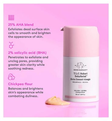 Drunk Elephant T.L.C. Sukari Babyfacial™ Glycolic Face Mask 50ml (14)