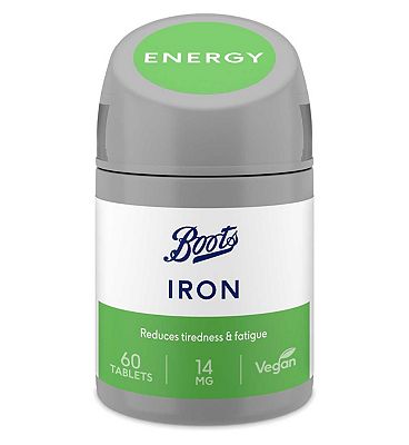 Boots Iron 14mg 60 Tablets