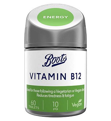 Boots Vitamin B12 Food Supplement 60 Tablets